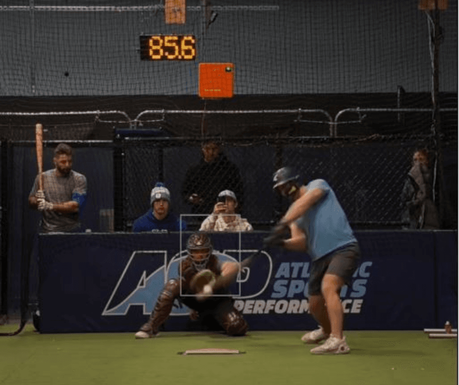 Pitching tunnel at Atlantic Sports Performance